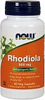 NOW Foods, Rhodiola 500mg - 60 Capsule vegetale