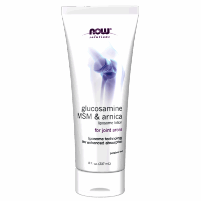 Loțiune liposomală cu Glucozamină, MSM & Arnica - 237 ml