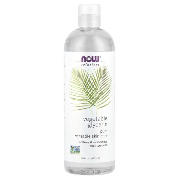 NOW Foods, Glicerina vegetala, pentru pentru hidratarea pielii și protecția antioxidantă