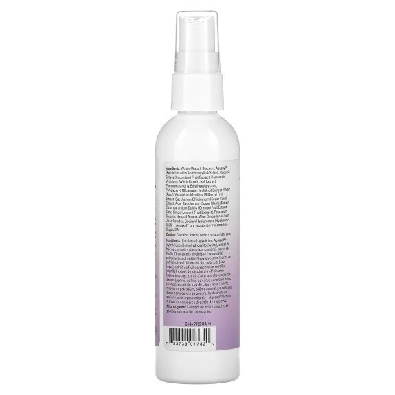 NOW Foods, Spray facial hidratant cu acid hialuronic, pentru pentru hidratarea pielii și reducerea semnelor de îmbătrânire