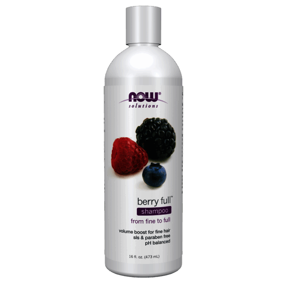 Șampon Berry Full pentru păr – 16 oz (473 ml) – NOW Foods (NOW Solutions) Berry Full Shampoo – 16 oz (473 ml) – NOW Foods (NOW Solutions)