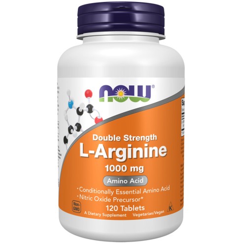 NOW Foods L-Arginina 1000 mg tablete