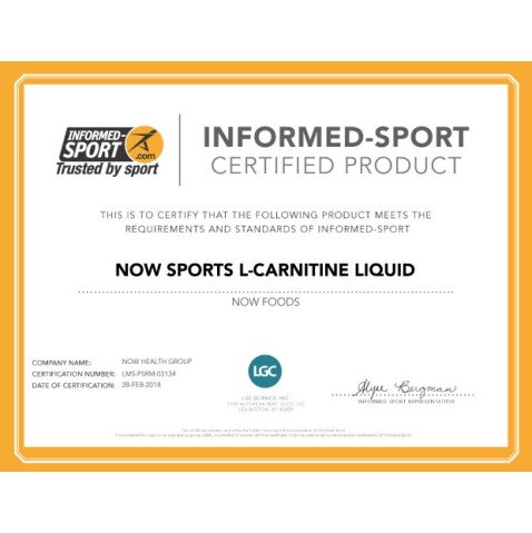 NOW Foods L-Carnitina lichida