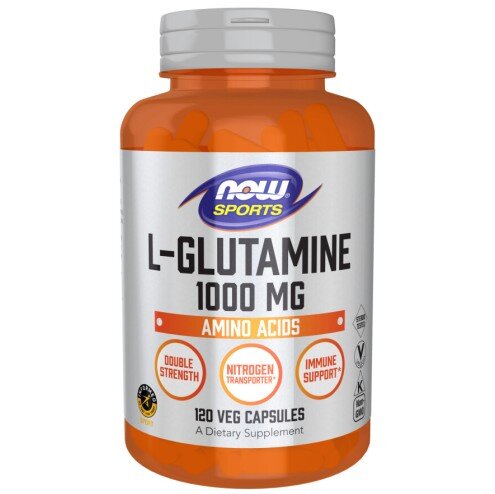L-Glutamina 1000 mg – 120 Capsule vegetale – NOW Foods NOW Foods, L-Glutamina 1000 mg – 120 Capsule vegetale