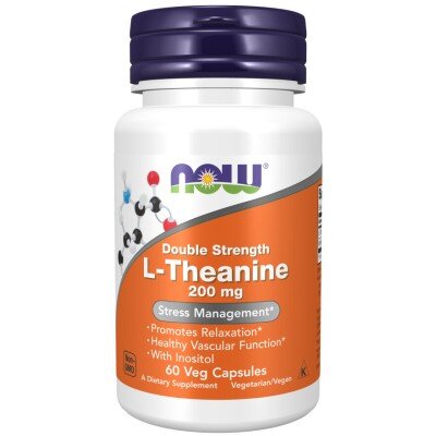 L-Theanine FORTE 200 mg cu Inozitol - 60 Capsule vegetale L-Theanine FORTE 200 mg cu Inozitol - 60 Capsule vegetale