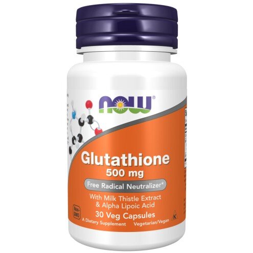 Glutation 500 mg – 30 Capsule vegetale – NOW Foods NOW Foods, Glutation 500 mg – 30 Capsule vegetale