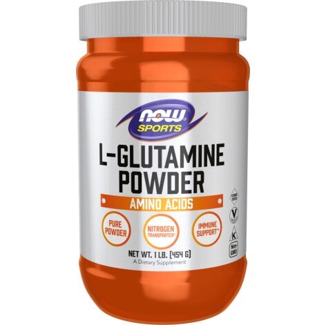 NOW Foods, L-Glutamina – 454 g