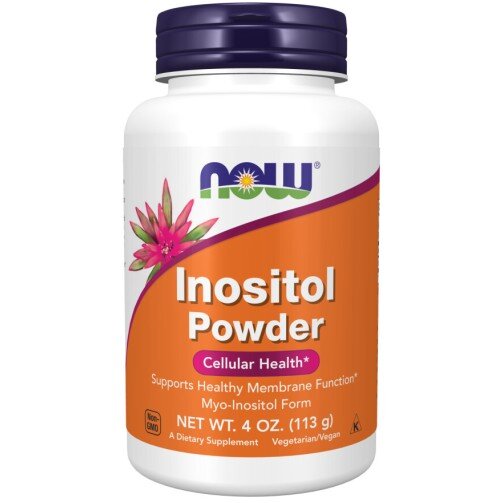 NOW Foods, Inositol Pure - 113g NOW Foods, Inositol Pure, pentru pentru susținerea sănătății mentale și echilibrul hormonal