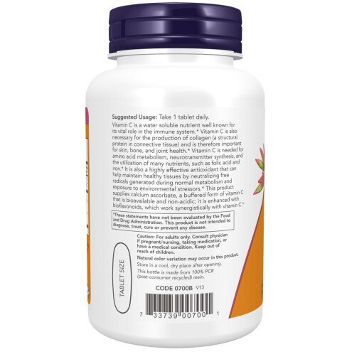 Vitamina C Super Complex NOW Foods NOW Foods Vitamina C Super Complex tablete
