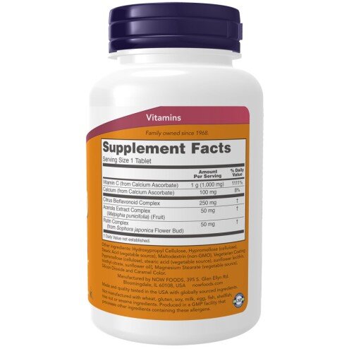 Vitamina C Super Complex NOW Foods NOW Foods Vitamina C Super Complex tablete