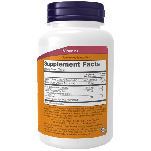 Vitamina C Super Complex NOW Foods NOW Foods Vitamina C Super Complex tablete