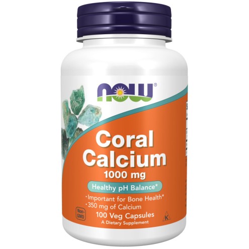 Coral Calcium NOW Foods NOW Foods Coral Calcium capsule vegetale