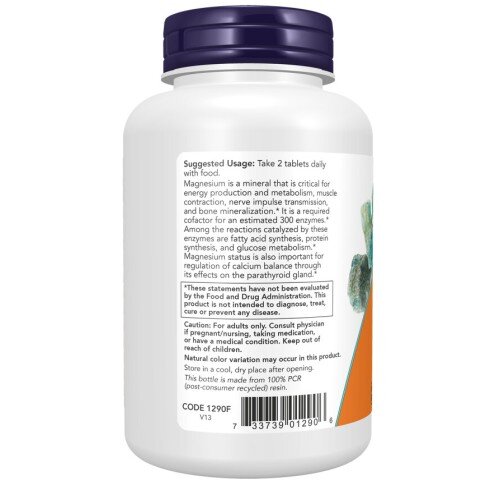 Magneziu Citrat NOW Foods NOW Foods Magneziu Citrat tablete