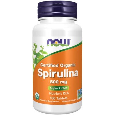 Spirulina Organica Non-GMO 500mg - 100 Tablete Spirulina Organica Non-GMO 500mg - 100 Tablete