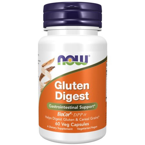 NOW Foods, Gluten Digest, pentru pentru susținerea digestiei glutenului și confortul digestiv