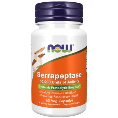 Serrapeptase - 60 Capsule vegetale Serrapeptase - 60 Capsule vegetale