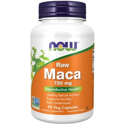 Maca Raw Non-GMO 750mg - 90 Capsule vegetale Maca Raw Non-GMO 750mg - 90 Capsule vegetale