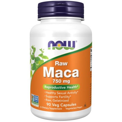 NOW Foods, Foods Maca 750mg NOW Foods, Maca 750mg, pentru pentru susținerea energiei și echilibrul hormonal