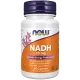 NOW Foods, Foods NADH 10 mg with 200 mg D-Ribose - 60 Capsule vegetale NOW Foods, NADH 10 mg with 200 mg D-Ribose, pentru pentru creșterea energiei și susținerea performanței fizice