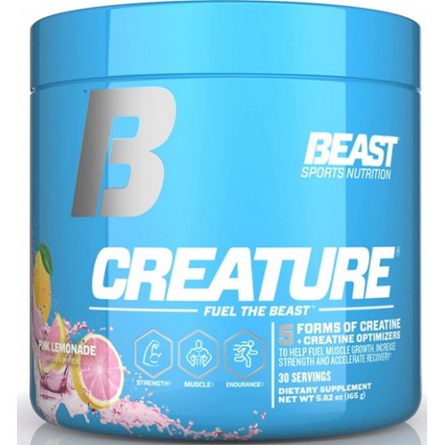 BEAST Creature, Super Creatine Complex - 165g Pink Lemonade