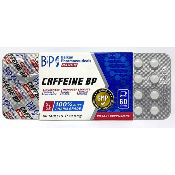 Balkan Pharmaceuticals Caffeine BP - 60 Tablete