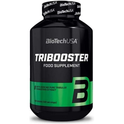 BiotechUSA Tribooster. 2000mg de Tribulus - 120 Tablete