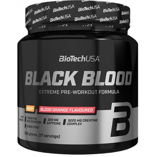 BiotechUSA Black Blood NOX+ Extreme Pre-Workout - 330g Ruby Berry 