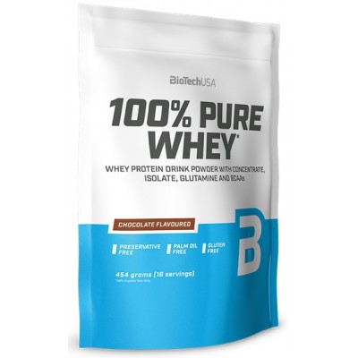 BiotechUSA 100% Pure Whey - 454g (Chocolate)