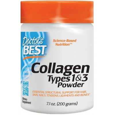 Doctor's Best Pure Collagen Tip 1 & 3 Pulbere - 200g