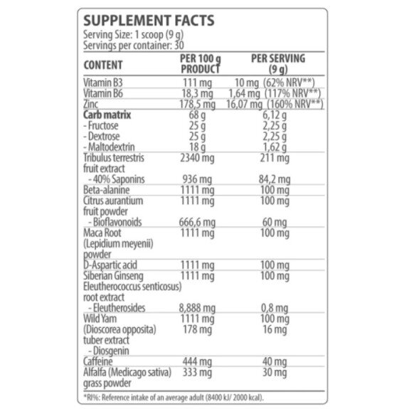 Dorian Yates Testoboost - 270g