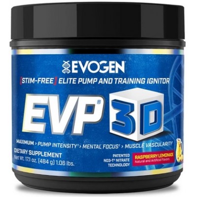 Evogen EVP 3D Pre-workout (Fara Cofeina) - 484g 