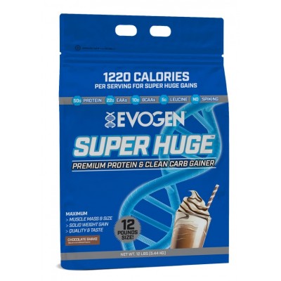 Evogen Super Huge Premium Protein & Clean Carb Gainer - 5.44 Kg