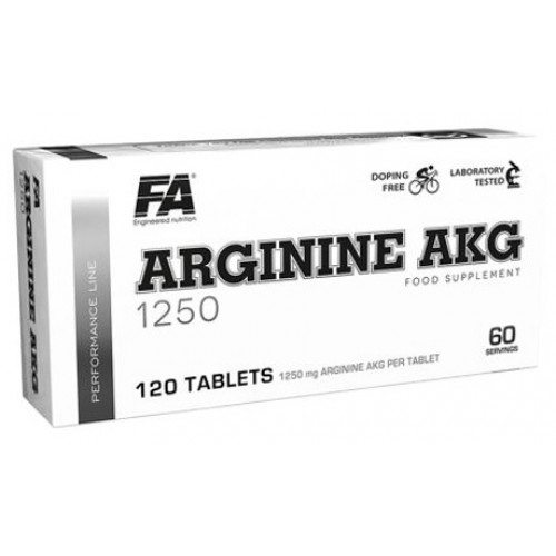 Fitness Authority Arginine AKG (Arginina Alfa Ketoglutarat) 1250mg - 120 Tablete