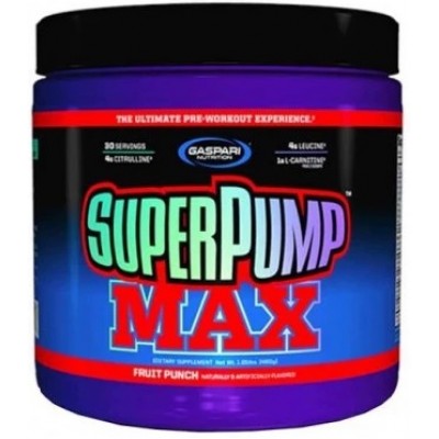 Gaspari SuperPump MAX Pre-Workout - 480g Pink Lemonade
