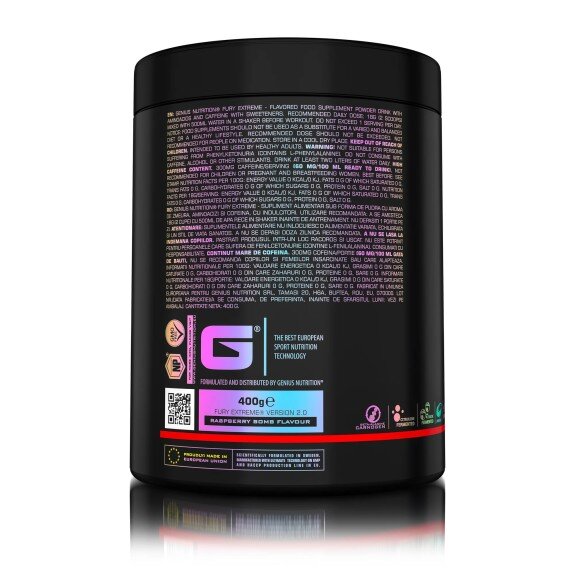 FURY Extreme – Genius Nutrition FURY Extreme – 400 g – Genius Nutrition