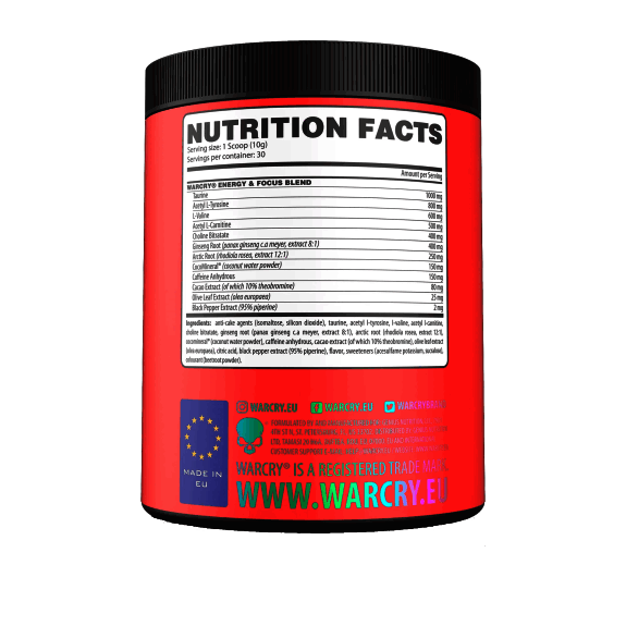WARCRY® ENERGY – 300 g – Genius Nutrition