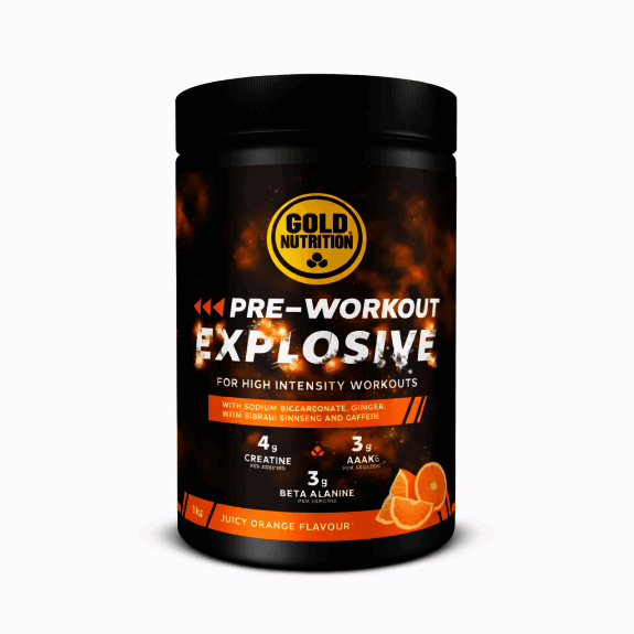 Pre-Workout EXPLOSIVE – GoldNutrition Pre-Workout EXPLOSIVE – 1 kg – GoldNutrition