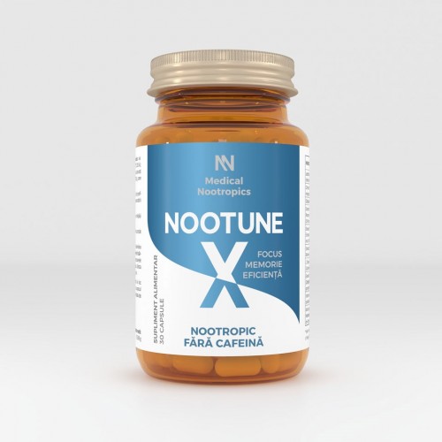Medical Nootropics Nootune X fara Cafeina - 30 Capsule