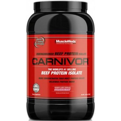 MuscleMeds Carnivor Isolate Beef Protein - 908g Chocolate 