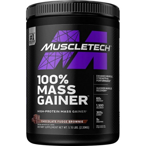 MuscleTech 100% Mass Gainer - 2.33 Kg