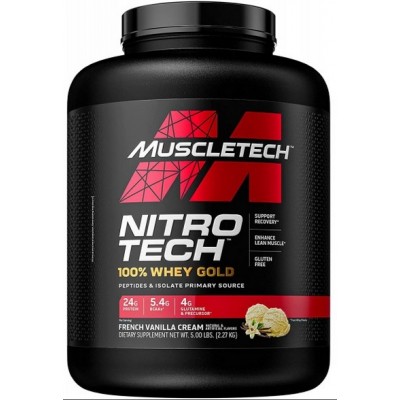 MuscleTech Nitro-Tech 100% Whey Gold - 2.27kg 