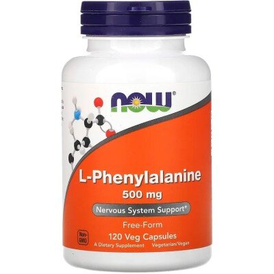 NOW Foods L-Phenylalanine 500 mg - 120 Capsule vegetale