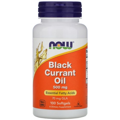 NOW Black Currant Oil 500mg- 100 Softgels