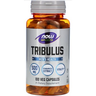 NOW Foods, Tribulus 500mg - 100 Capsule vegetale