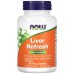 NOW Liver Refresh, detoxifiere si regenerare ficat - 90 Capsule