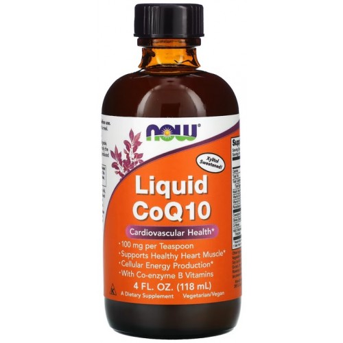 NOW Liquid CoQ10 100mg - 118 ml
