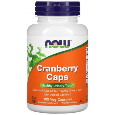 NOW Cranberry Caps - 100 Capsule vegetale