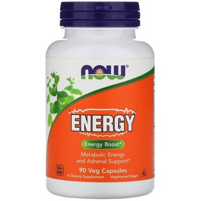 NOW Foods ENERGY - 90 Capsule vegetale