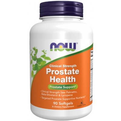 NOW Prostate Health Clinical Strength- 90 Softgels 