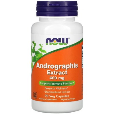 NOW Foods Andrographis Extract 400mg - 90 Capsule vegetale